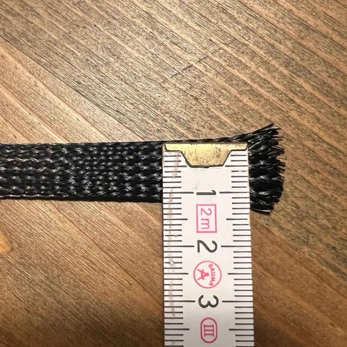10m Geflechtschlauch (Kunststoff) Breite 10mm - Bieber-Flytec