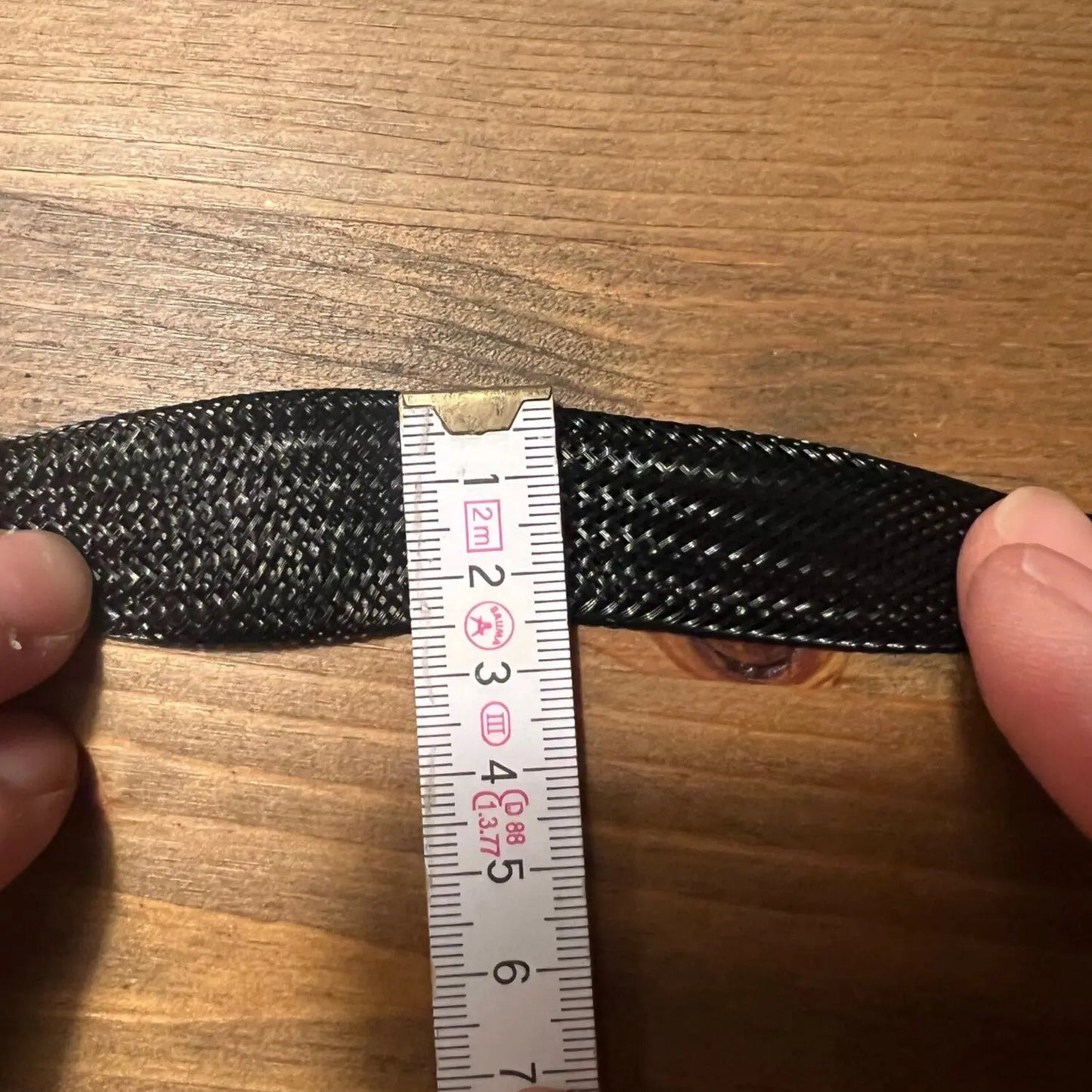 10m Geflechtschlauch (Kunststoff) Breite 10mm - Bieber-Flytec
