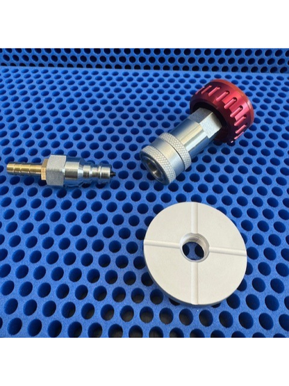 Vakuum Anschluss (mit Lufthebel oder Quick Disconnect)