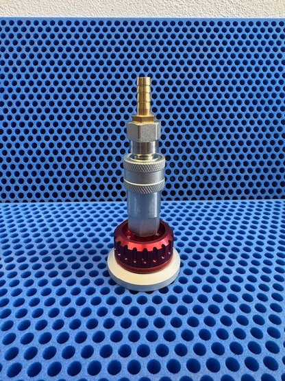 Vakuum Anschluss (mit Lufthebel oder Quick Disconnect)