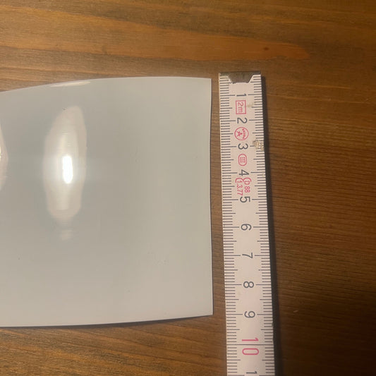 Schrumpfschlauch (weiß) Breite 90mm D=58mm 1m lang