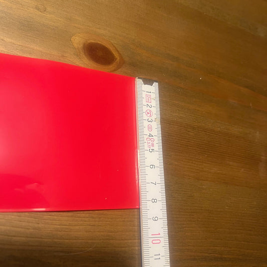 Schrumpfschlauch (Rot) Breite 85mm D=55mm 1m lang